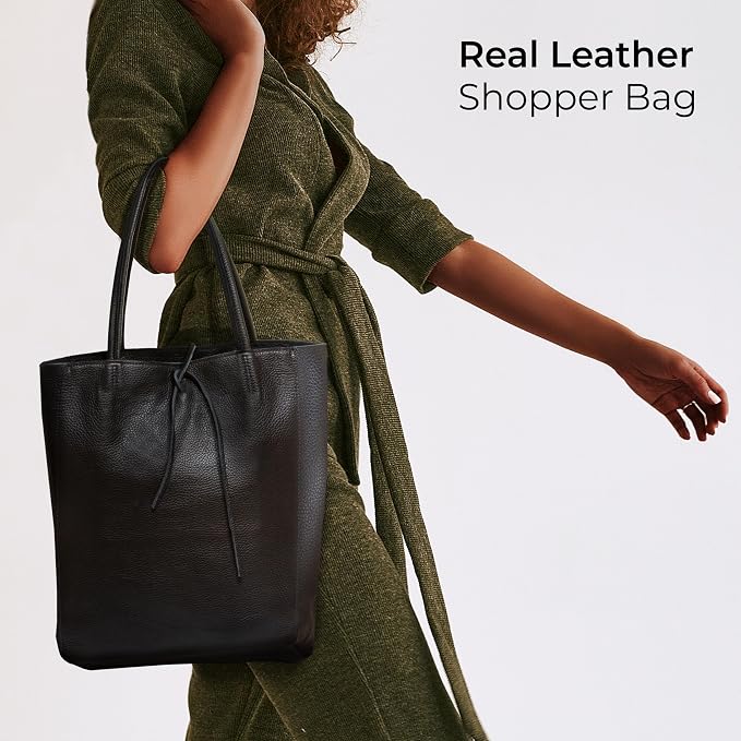 Italian Calf Leather Tote for Women