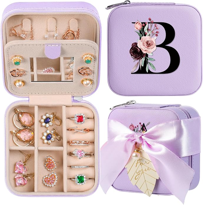 AYGXU Travel Jewelry Box for Women and Girls
