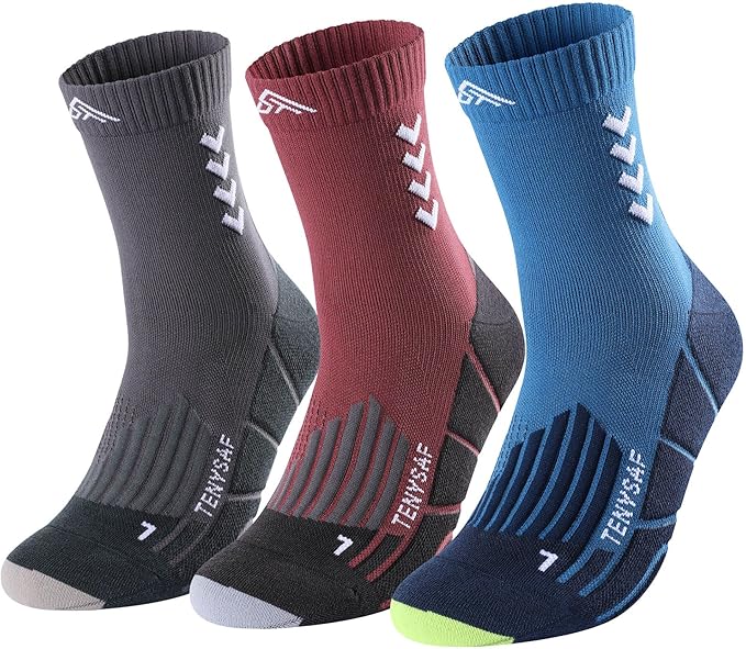 Compression Crew Running Socks: Athletic Socks