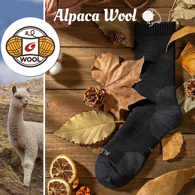 Alpaca Wool Hunting Socks 2 pairs