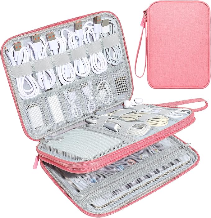 CILLA Electronics Organizer Travel, Travel Cord Organizer Case, Compact