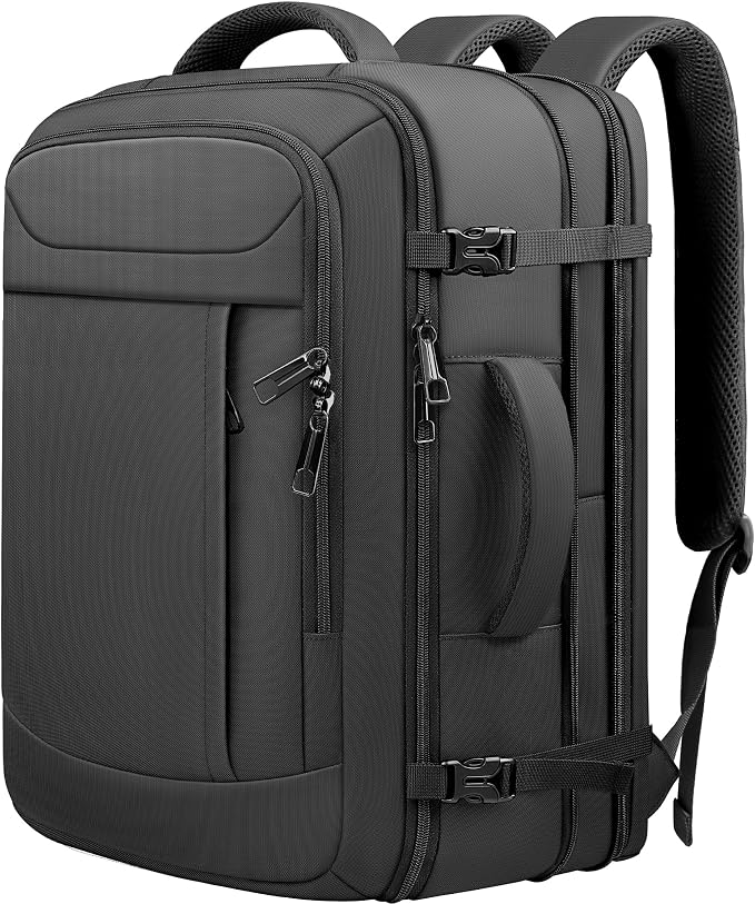 55L Extra Large Travel Backpack, Expandable 50L - 60L Carry On Backpack