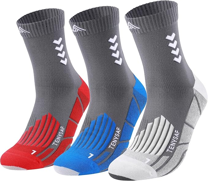 Compression Crew Running Socks: Athletic Socks