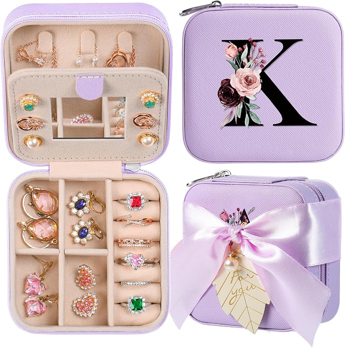 AYGXU Travel Jewelry Box for Women and Girls