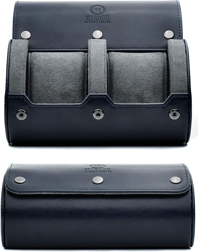 2 Watch Travel Case for Men – Watch Roll