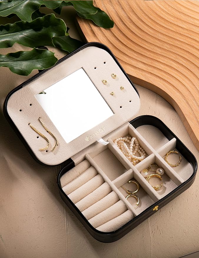 S.Leaf Travel Jewelry Organizer Travel Jewelry Boxes