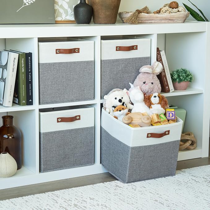 OrganiHaus 12x12 Fabric Storage Bins