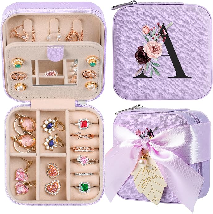 AYGXU Travel Jewelry Box for Women and Girls