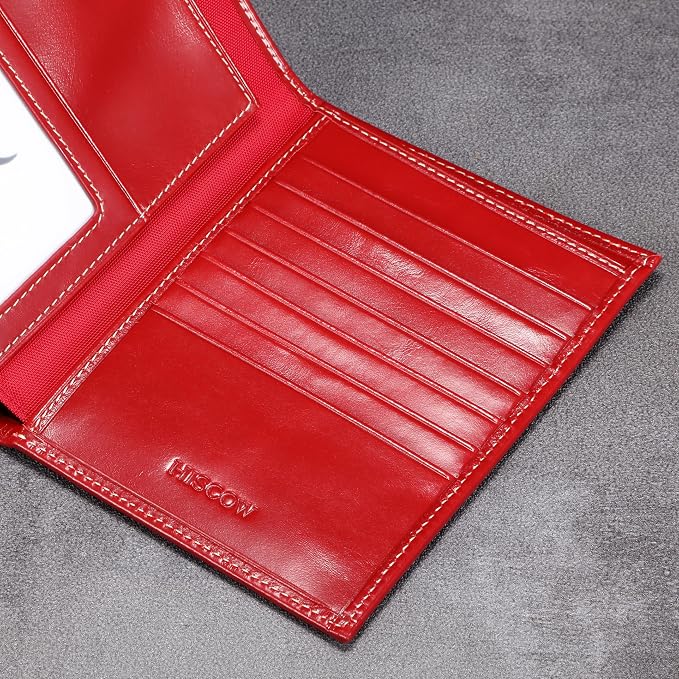 HISCOW Italian Leather Passport Holder
