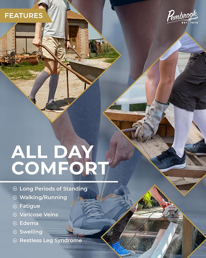 Pembrook Light Compression Socks