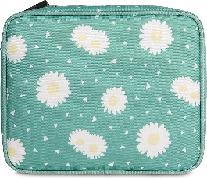PackIt Freezable Classic Lunch Box, Daisy Sage, Built