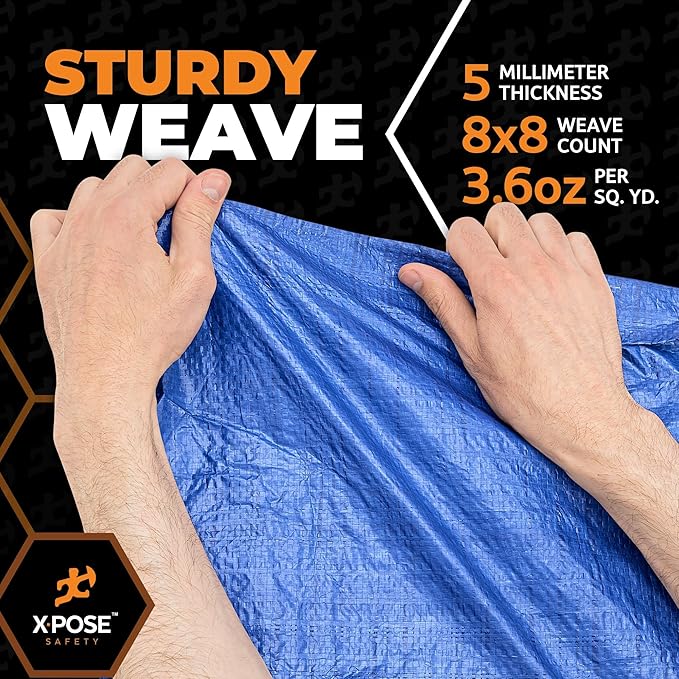 Better Blue Poly Tarp 10' x 16'