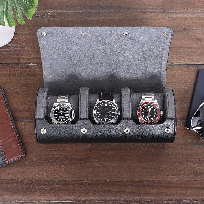 ROTHWELL Watch Roll Travel Case