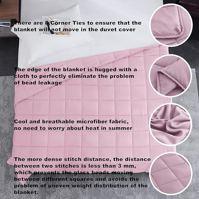 L'AGRATY Weighted Blanket