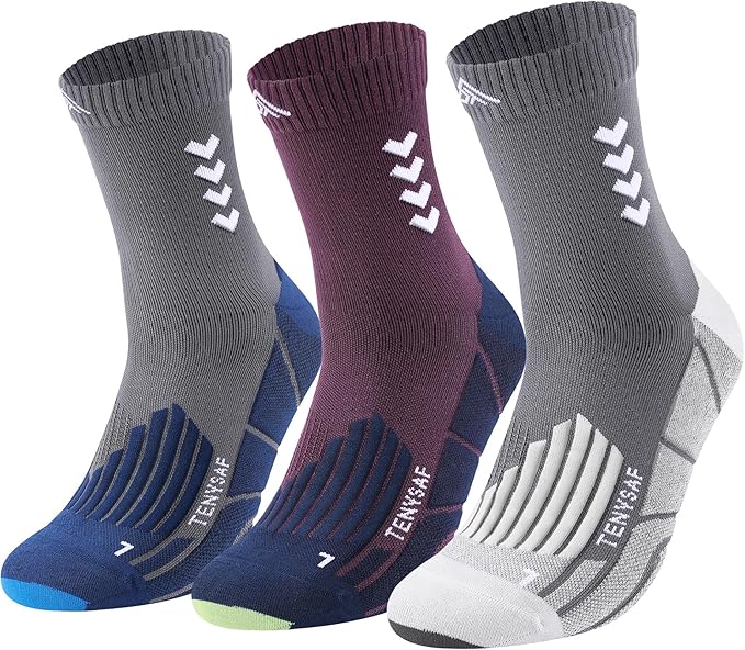Compression Crew Running Socks: Athletic Socks