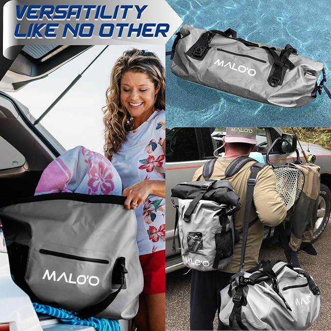 Malo'o Waterproof Roll-Top Duffel - 100L - Keep Gear Dry
