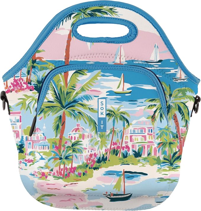 Sok It LunchTote Zippered Bag Insulated Neoprene Caddy