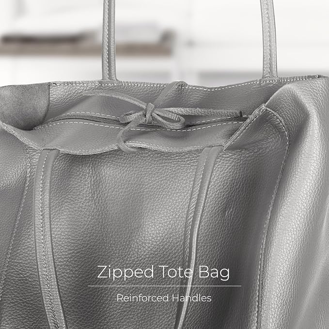 Italian Calf Leather Tote for Women