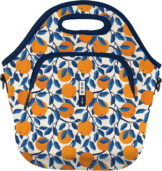 Sok It LunchTote Zippered Bag Insulated Neoprene Caddy