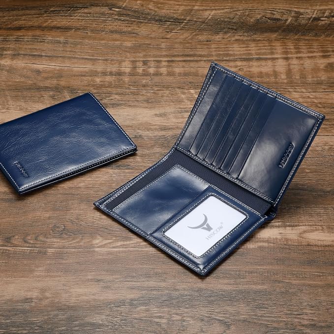 HISCOW Italian Leather Passport Holder