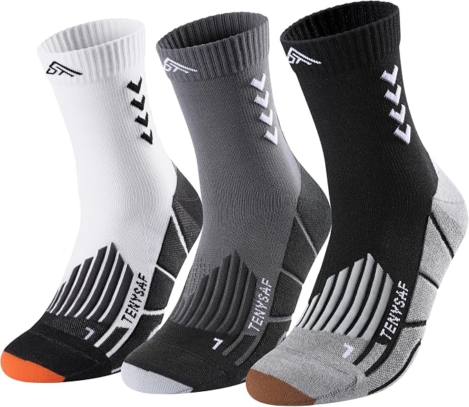 Compression Crew Running Socks: Athletic Socks