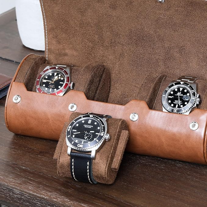 ROTHWELL Watch Roll Travel Case