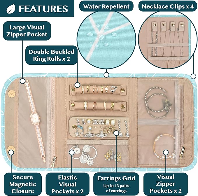 Pavilia Foldable Jewelry Organizer