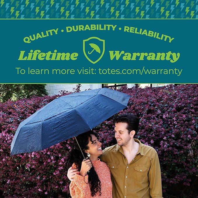 totes Men's and Women's Ultimate Folding Umbrella