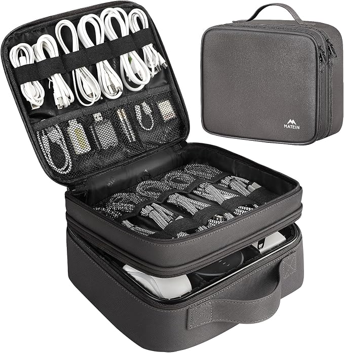 MATEIN Cord Organizer Case