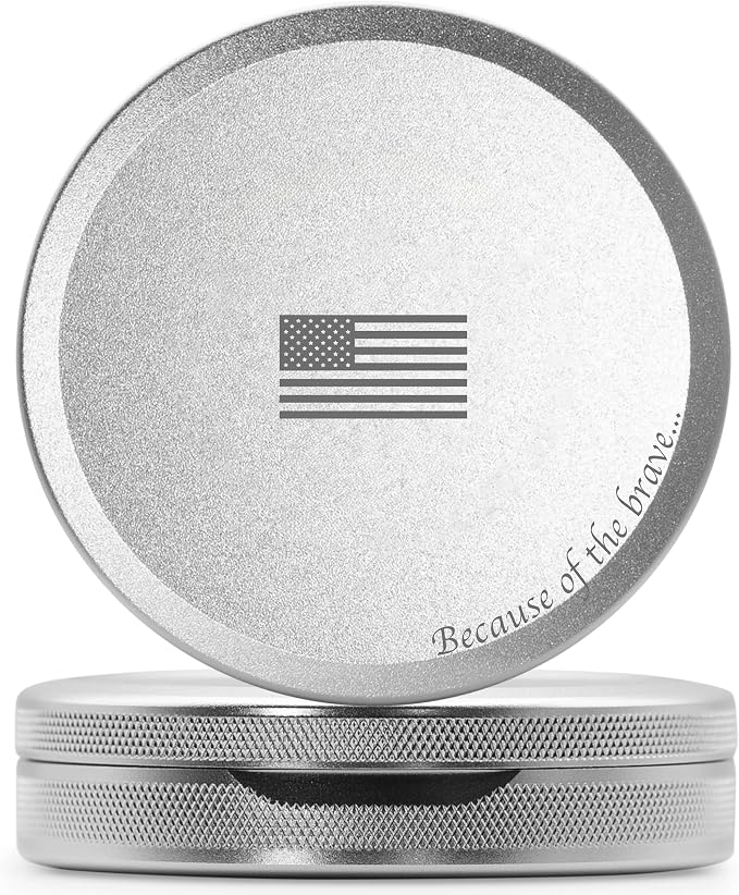 Metal Pouch Can | Metal Container | Slim EDC Pocket Tin | Airtight &
