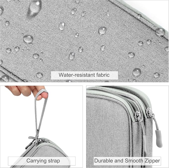 FYY Travel Cable Organizer Bag Pouch Electronic Accessories Carry Case Portable