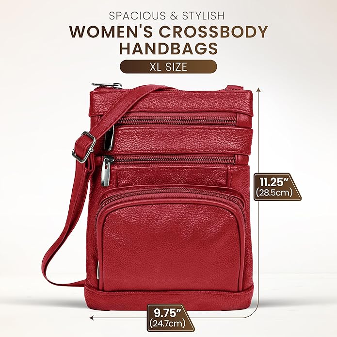 Krediz leather Crossbody Purses