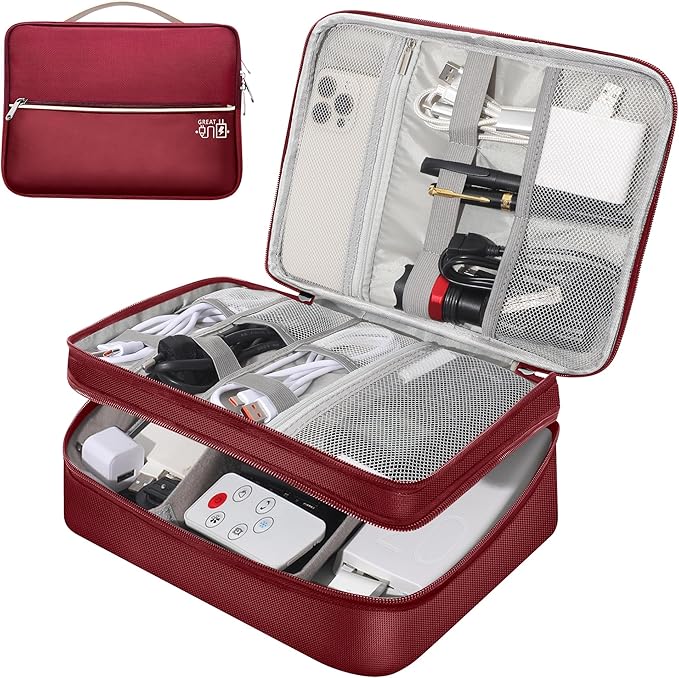 Electronic Organizer Travel Case, Travel Cord Organizer Case Portable