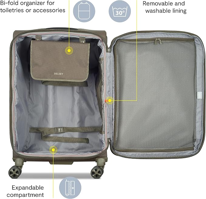 DELSEY PARIS Helium DLX Softside Expandable Luggage