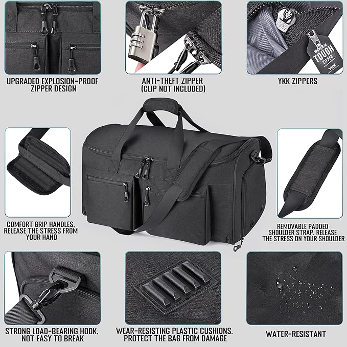 Convertible Garment Duffel Bag