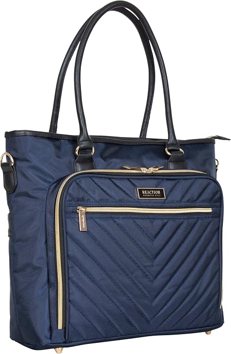 Kenneth Cole REACTION Chelsea Quilted Chevron 15" Laptop & Tablet Business Tote
