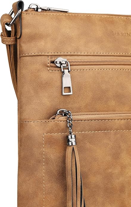 MASINTOR Crossbody Purses for Women, Adjustable Strap Shoulder Bag