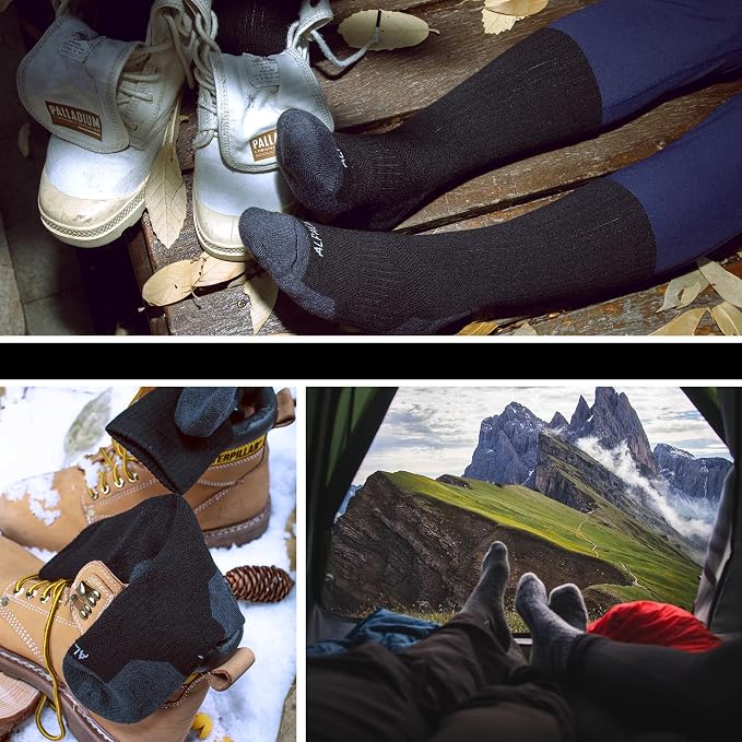 Alpaca Wool Hunting Socks 2 pairs