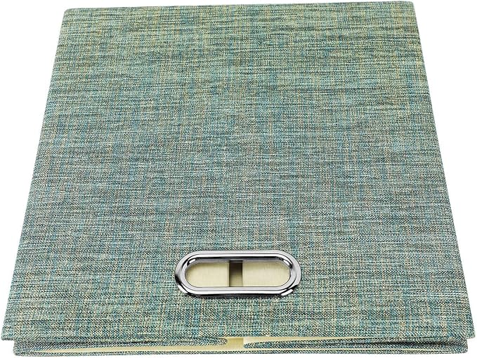 Posprica Storage Basket Bins, 11×11×11 Foldable Storage Cube Boxes Fabric Drawer
