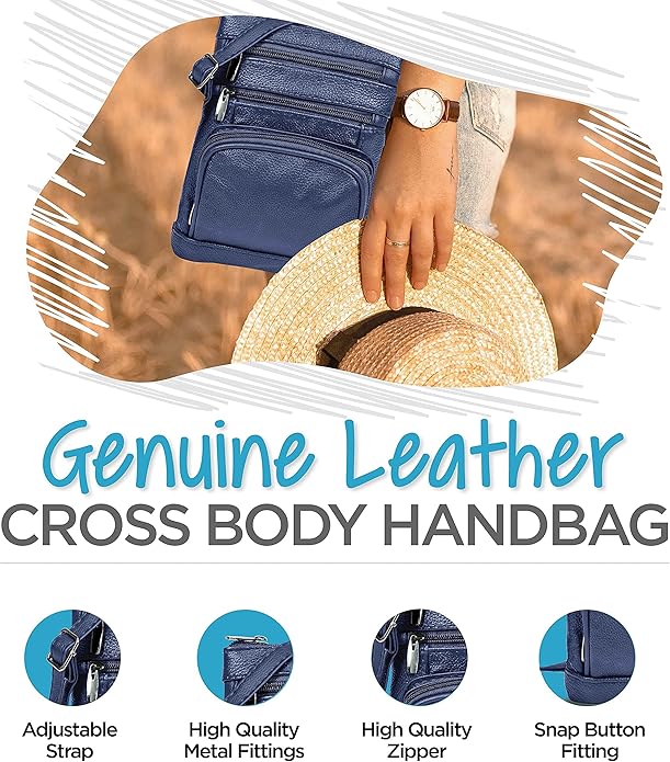 Krediz leather Crossbody Purses
