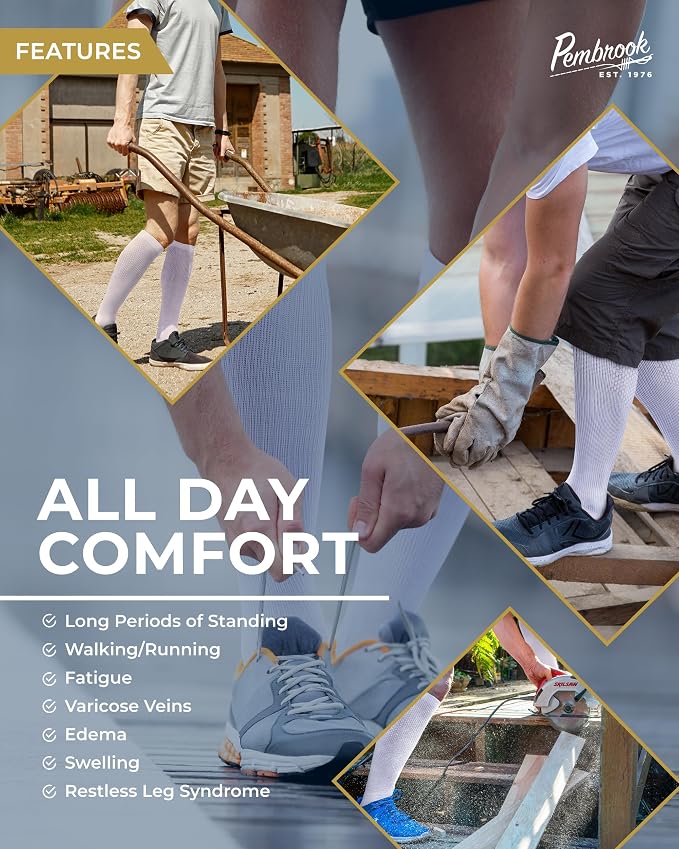 Pembrook Light Compression Socks