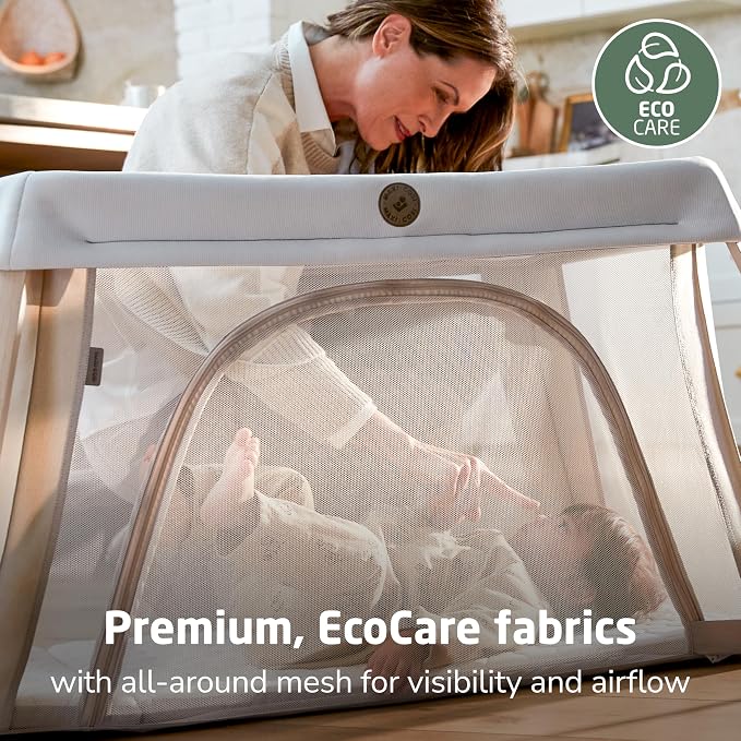 Maxi-Cosi Calao Travel Playard, Infant Bassinet, Toddler Playpen, Lightweight