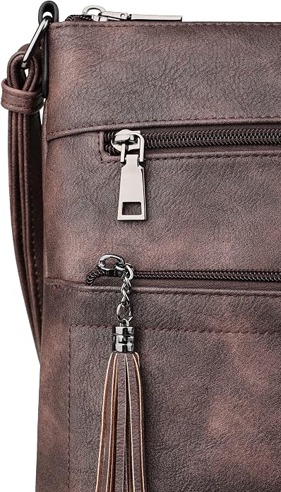 MASINTOR Crossbody Purses for Women, Adjustable Strap Shoulder Bag