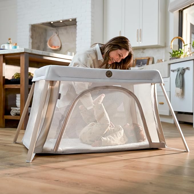 Maxi-COSI Calao Travel Playard, Infant Bassinet, Toddler Playpen, Lightweight