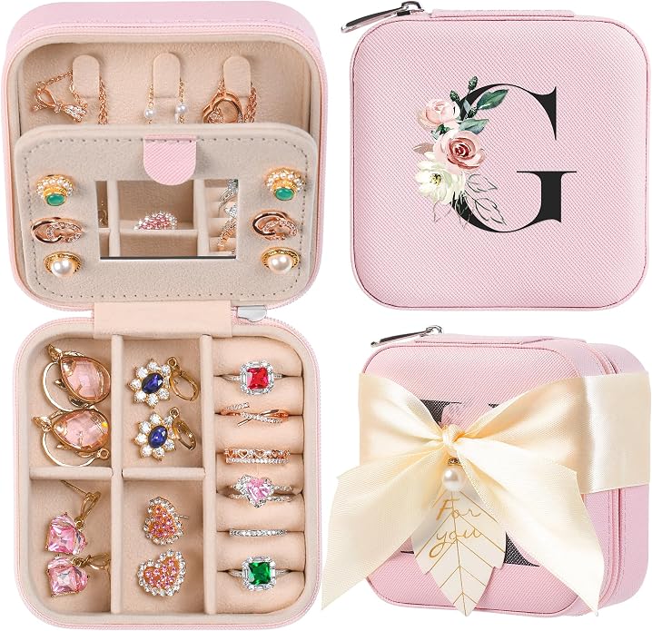 AYGXU Travel Jewelry Box for Women and Girls