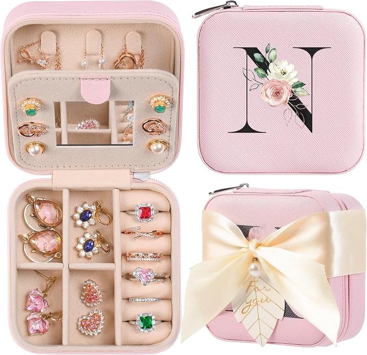 AYGXU Travel Jewelry Box for Women and Girls