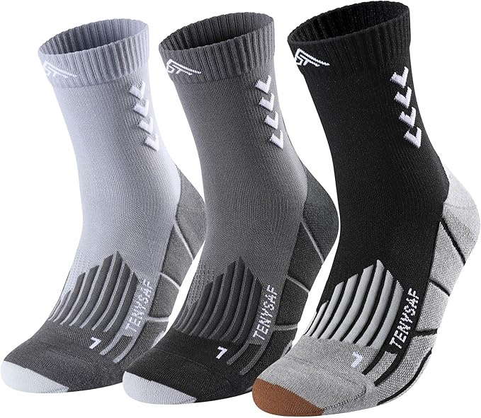 Compression Crew Running Socks: Athletic Socks