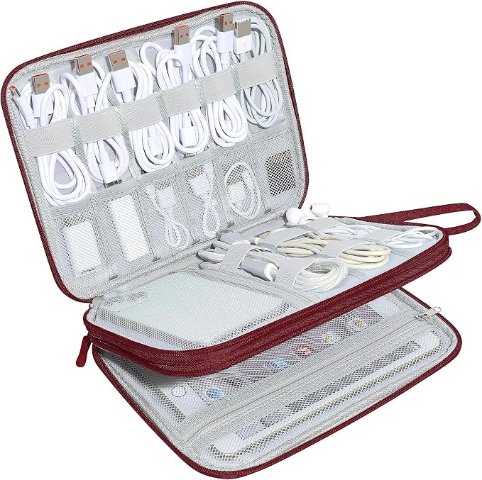 CILLA Electronics Organizer Travel, Travel Cord Organizer Case, Compact