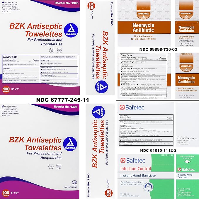 MFASCO Personal Cuts & Scrapes -First Aid Kit Disposable