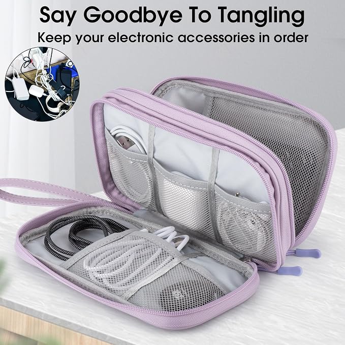 Leather Travel Electronic Organizer